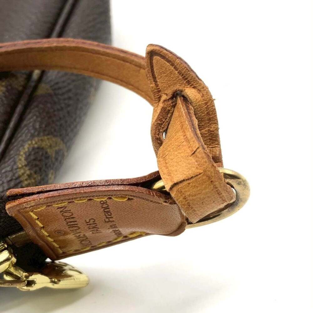 LOUIS VUITTON Brown Monogram Pochette Mini Bag - Picture 8 of 10